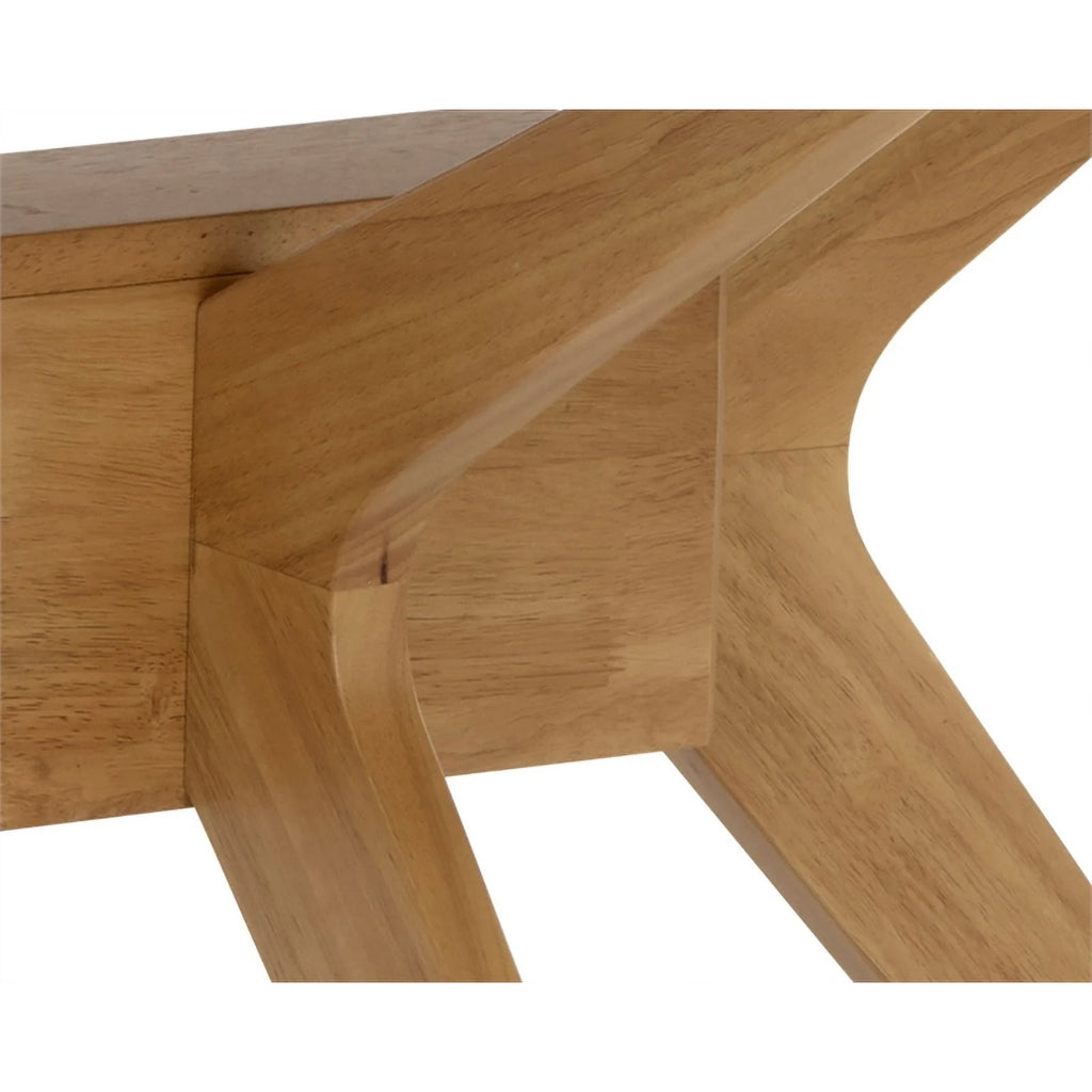 Mid-Century Rubberwood Dining Table N641529
