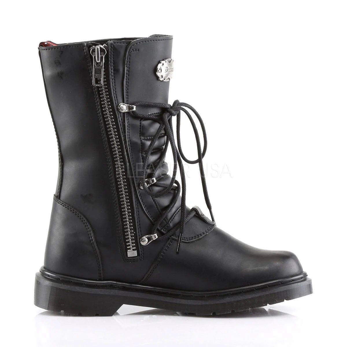 Black Leather Reaper 30 Shoes Z52723