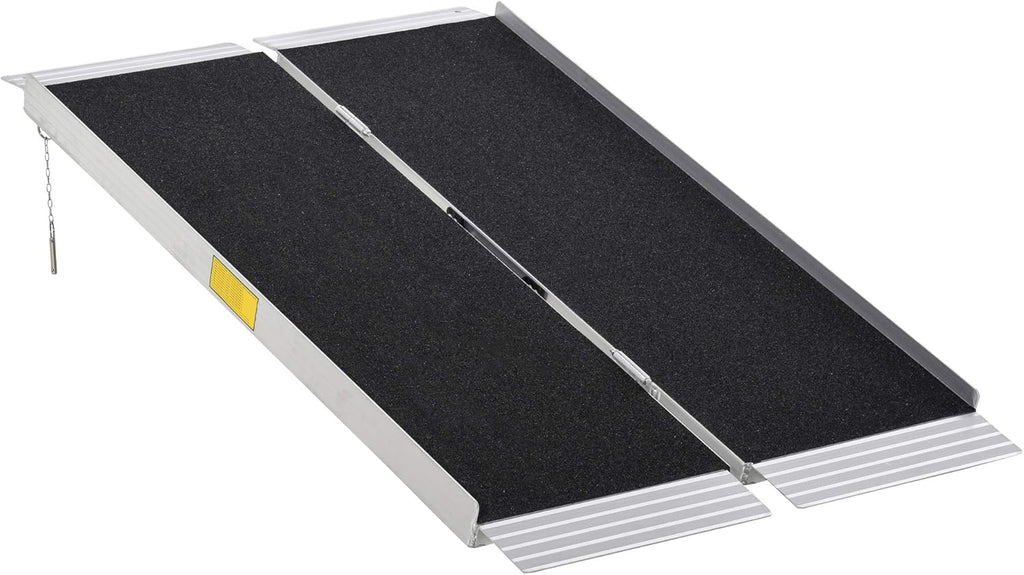 5' Portable Aluminum Wheelchair Ramp with Carrying Handle F754
