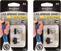 LED Upgrade Combo II Compatible with AA Mini Maglite - 2 Count N9875