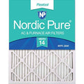 24x30x1 MERV 14 Pleated AC Furnace Air Filters 2 Pack S9827