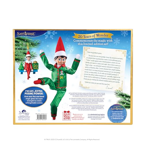 Posable Boy Scout Elf with Blue Eyes Box Set Q28480