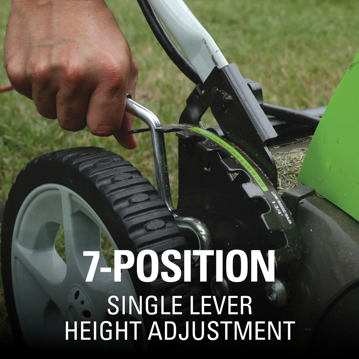 21 Amp Corded Electric Walk-Behind Push Lawn Mower O5546