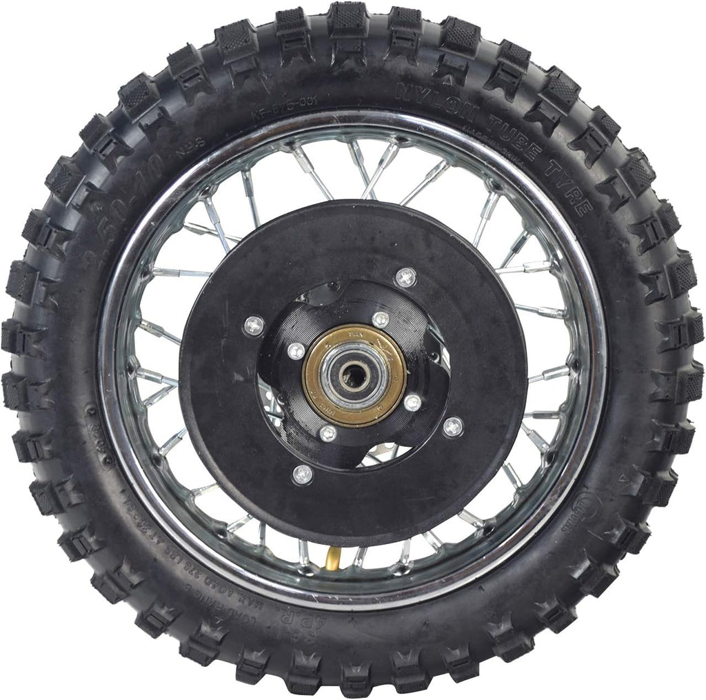 Rear Wheel Assembly for Razor MX500 and MX650 Dirt Rocket Z48950