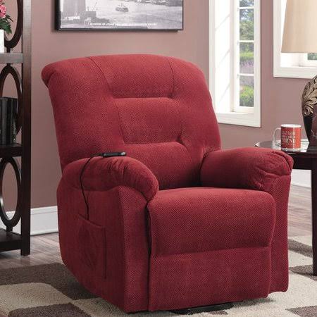 Brick Red Power Lift Assist Recliner J15770