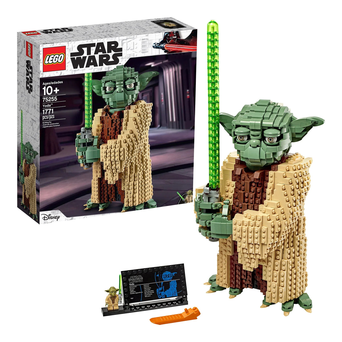 Yoda Building Toy Set 1,771 Pieces M62234