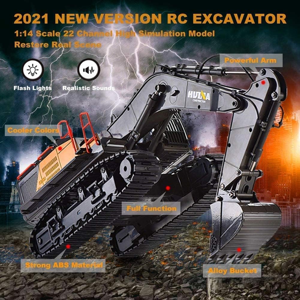 1/14 Scale RC Excavator with Metal Shovel S593916