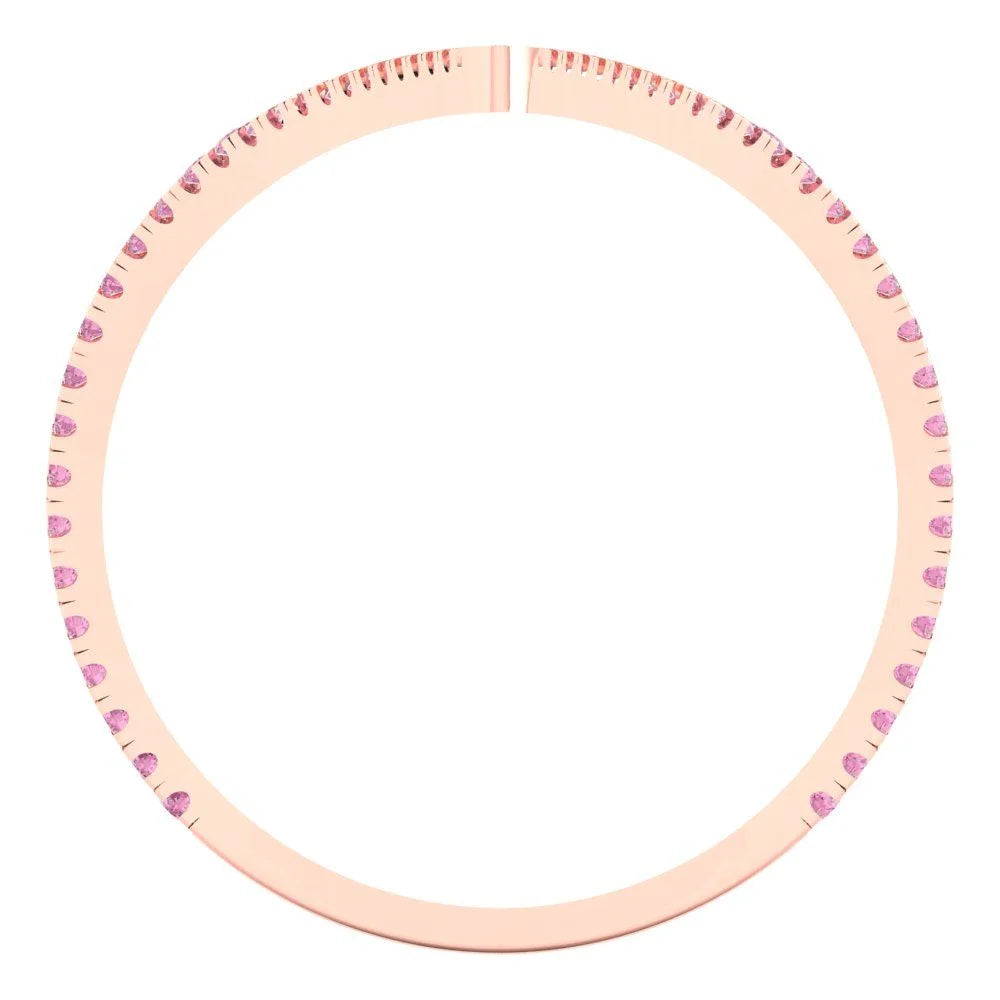0.52 ct Pink Diamond 14k Rose Gold Ring size 3.75 W145522