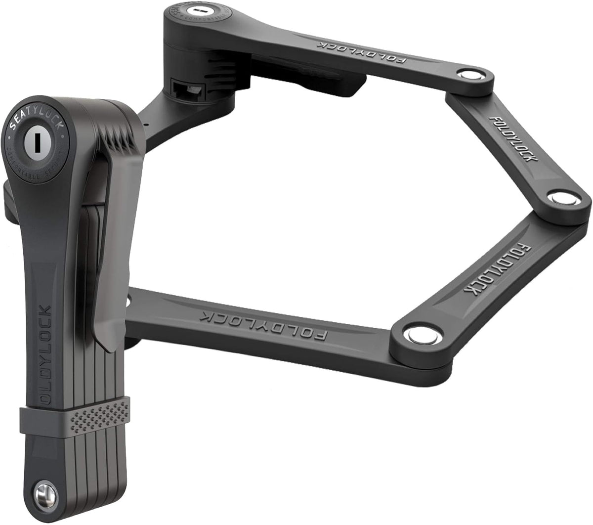 Pack of 2 Folding Bike Lock T298