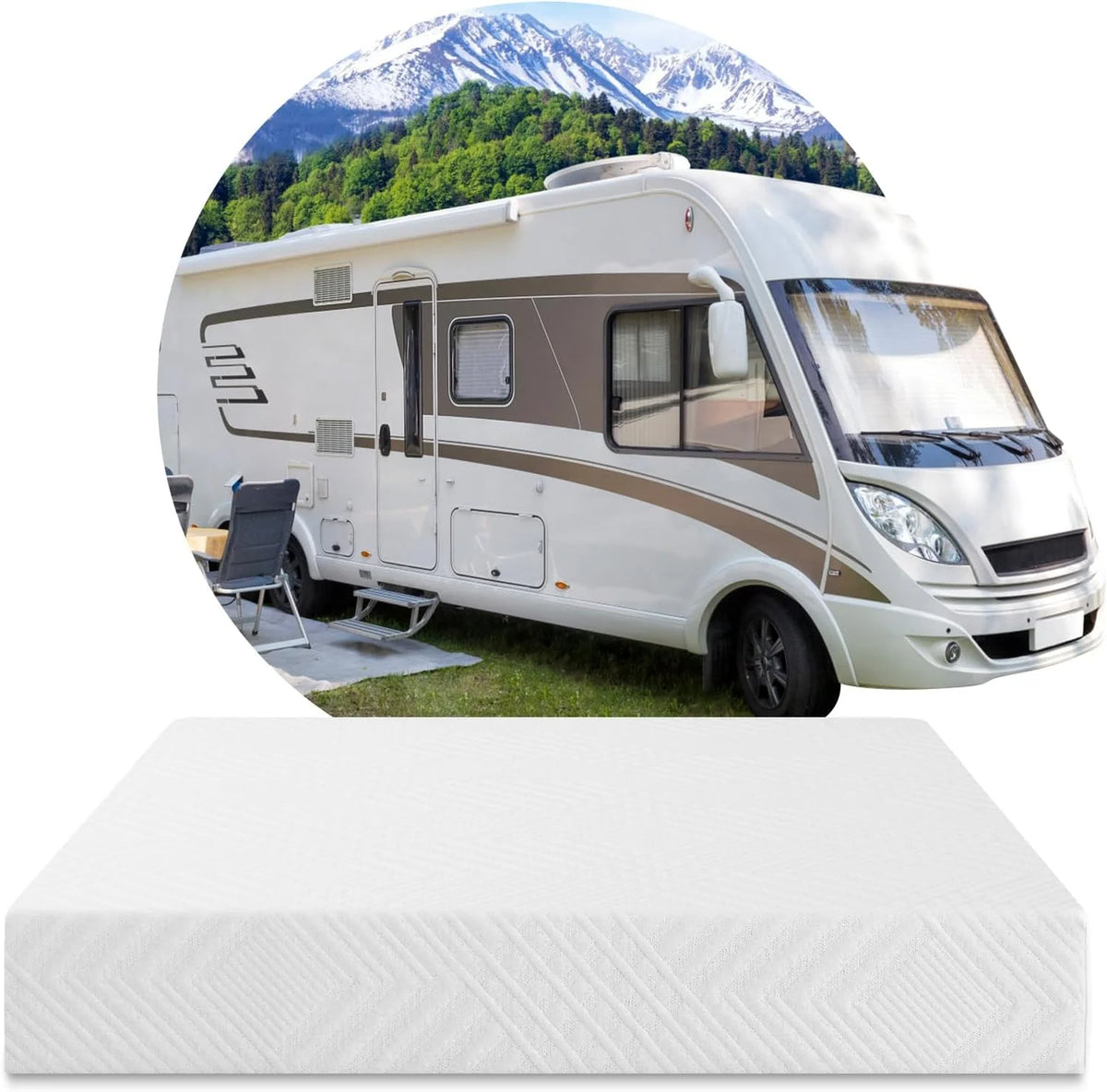 King Size Memory Foam RV Mattress G447339