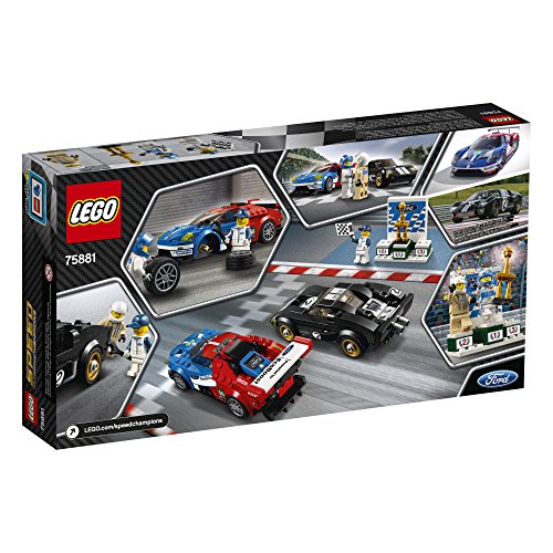 2016 GT & 1966 Ford GT40 Building Kit (366 Piece) Y751883