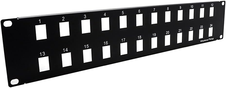 24 Port Blank Patch Panel F9350