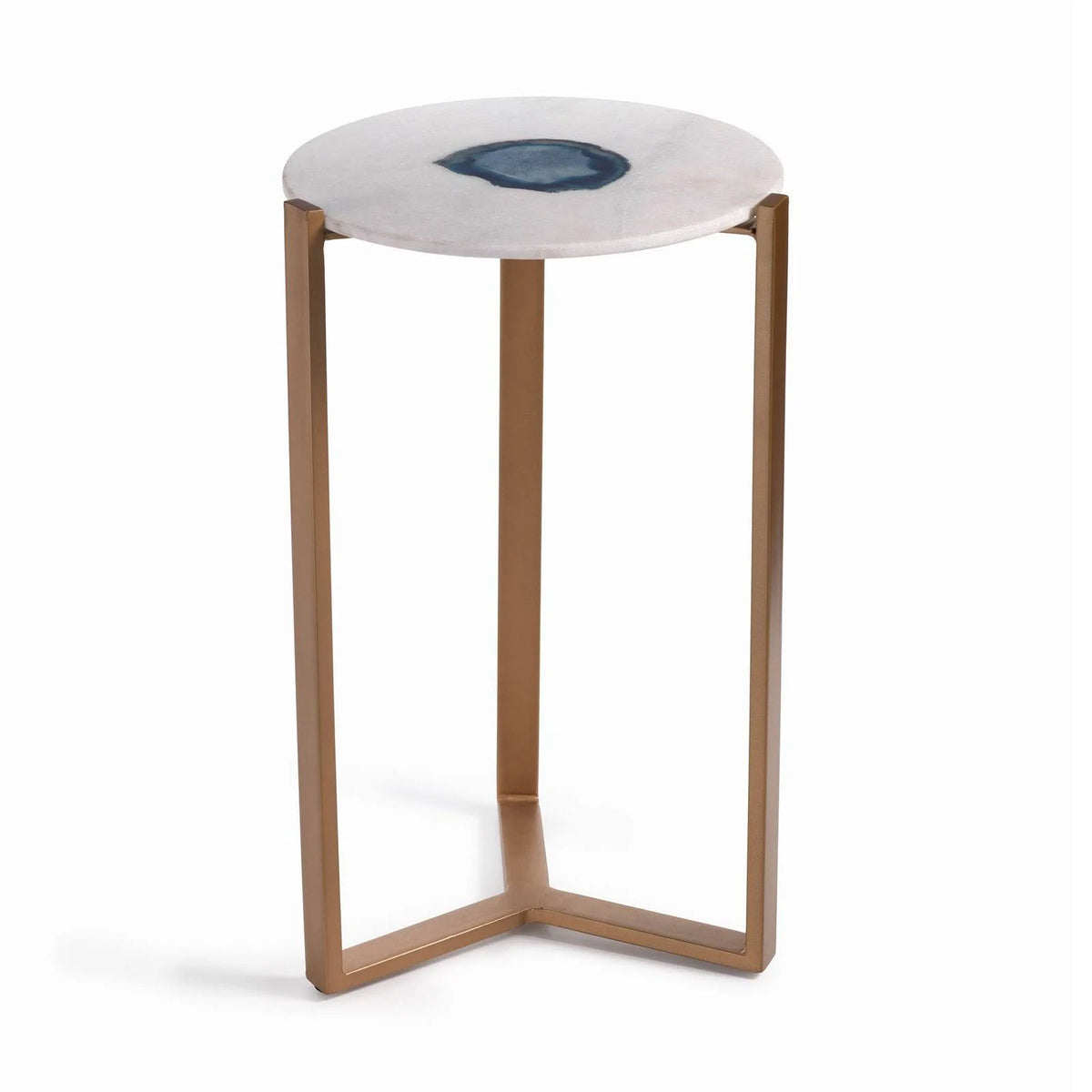 Agate and Marble Inlay Table B7984