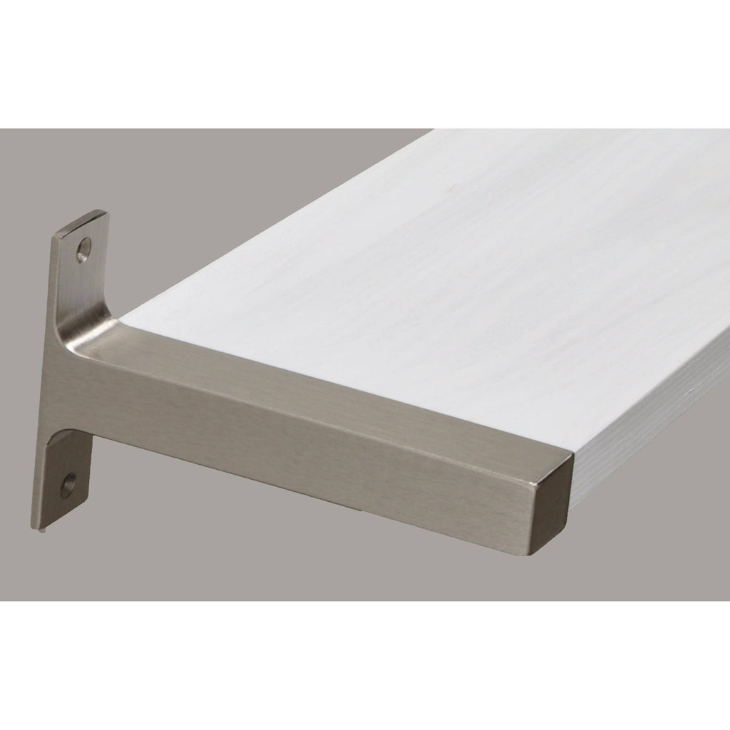 3-Piece White Washed Wood Wall Shelf Set F4972
