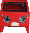 40 Gallon Portable Bench Top Sand Blasting Cabinet with Spray Gun I8727