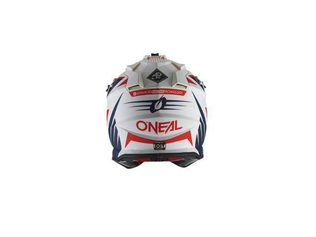 White/Blue/Red Racing Helmet K344758