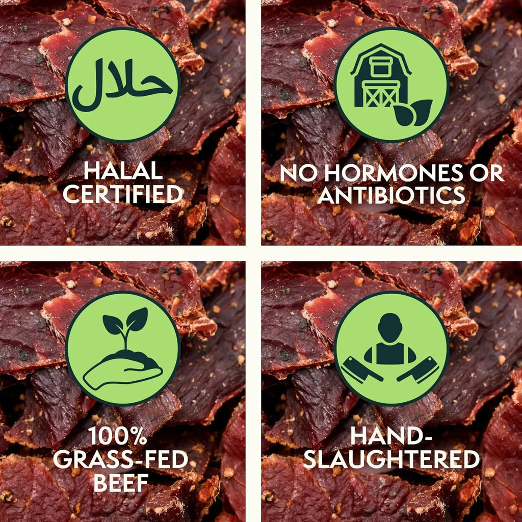 3 Pack 3 Oz. Grass-Fed Beef Jerky Strips R6050