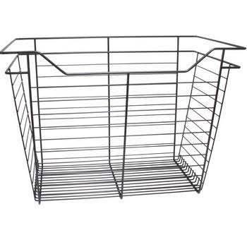 Dark Oil-Rubbed Bronze Powder-Coated Wire Basket H382