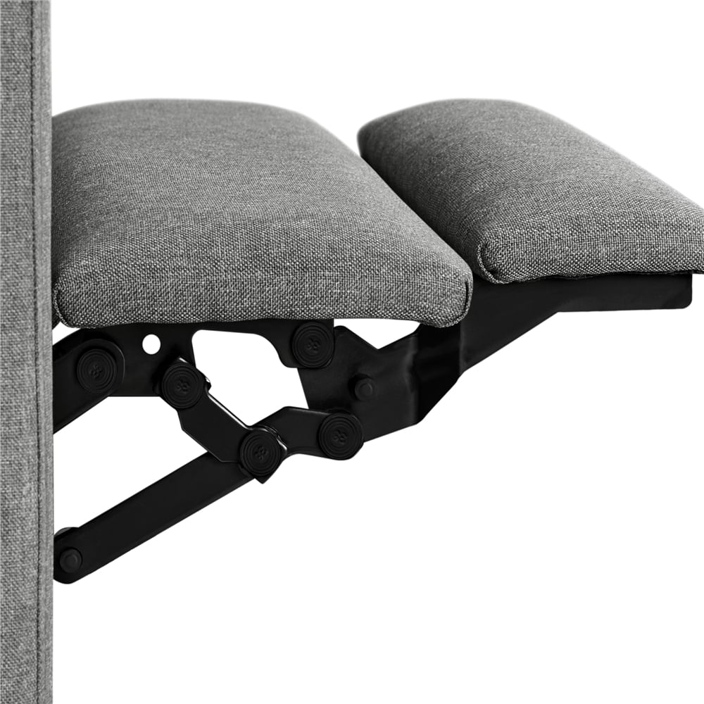Gray Fabric Recliner Chair F92982