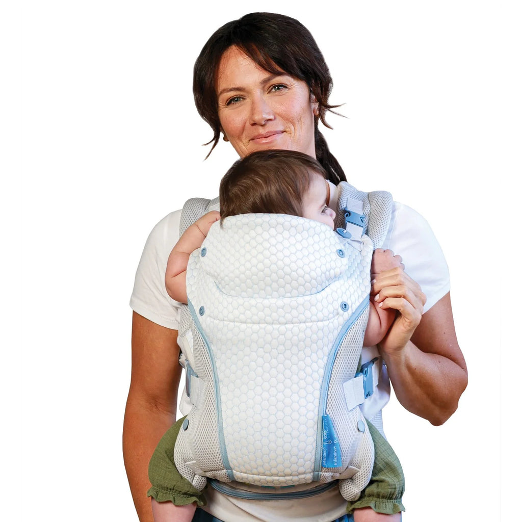 White Ergonomic Baby Carrier Z5749