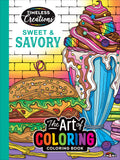 Sweet & Savory Adult Coloring Book, 64 Pages M3231