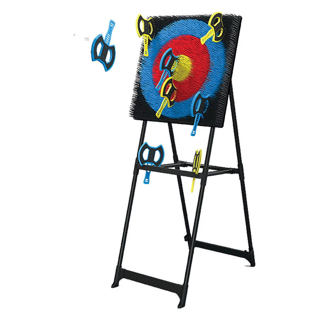 Axe Throwing Target Game with 8 Throwing Axes L67266