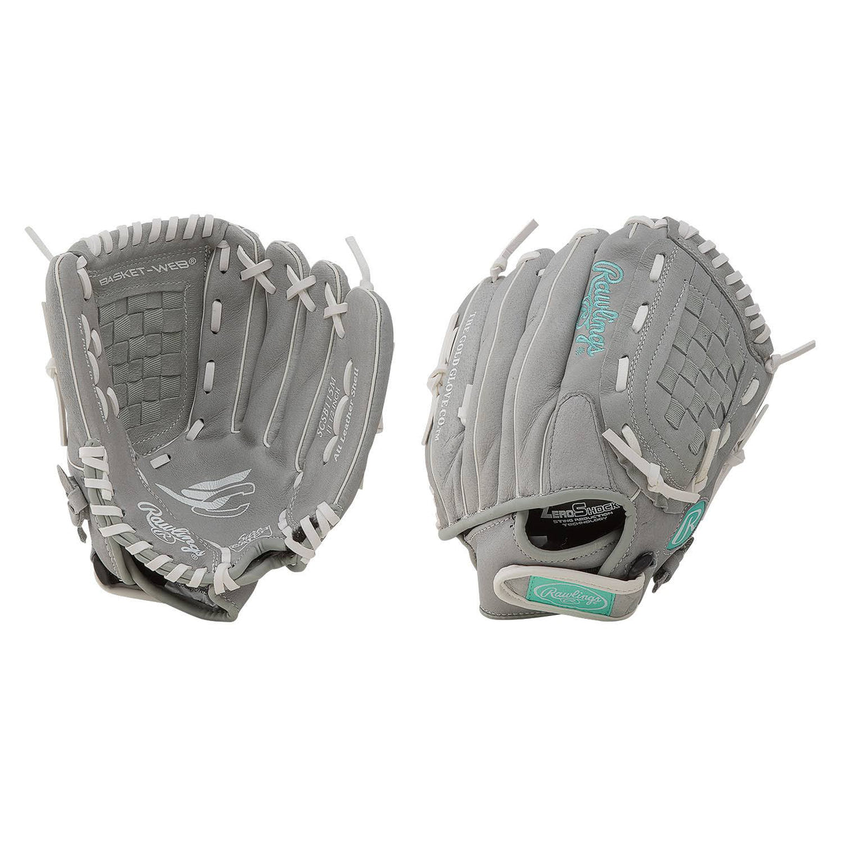 Gray Fastpitch Glove Y809254