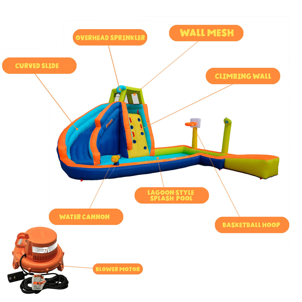 Giant Inflatable Water Slide Splash Park X3857