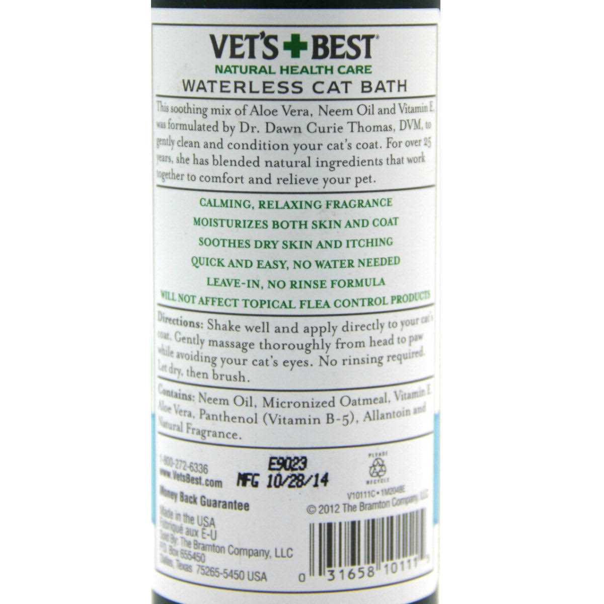 Cat Waterless Bath J7580