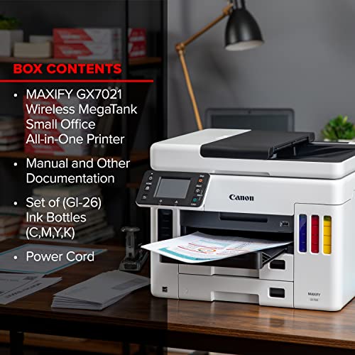 White All-in-One Printer with Print, Copy, Scan, Fax S943791