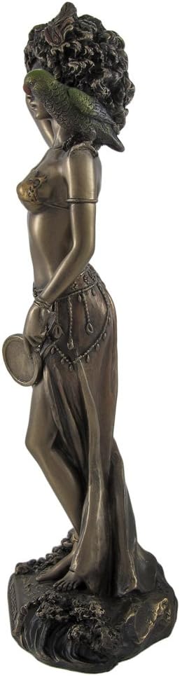 9.5 Inch Tall Cold Cast Resin Antique Bronze Finish Pack of 2 Q3554