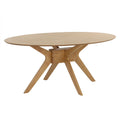 Mid-Century Rubberwood Dining Table N641529