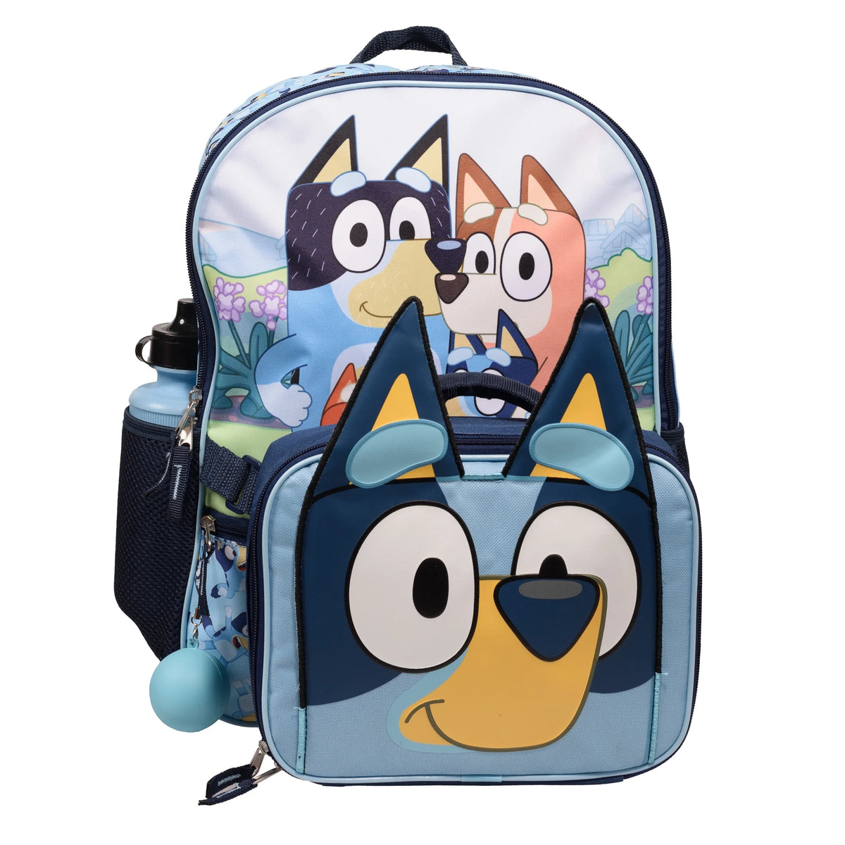 4 Piece Kids 16" School Backpack Set with Front Zip Pocket B135726