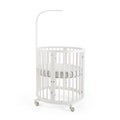 White Bassinet Bundle with Mattress U658