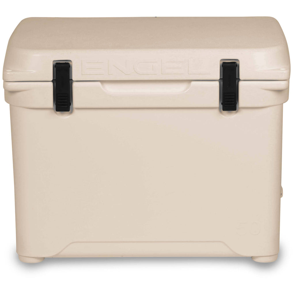 White 48 Quart Roto Molded Cooler D24689