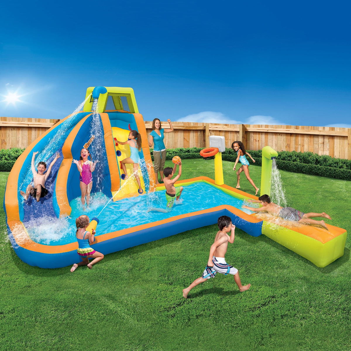 Giant Inflatable Water Slide Splash Park X3857