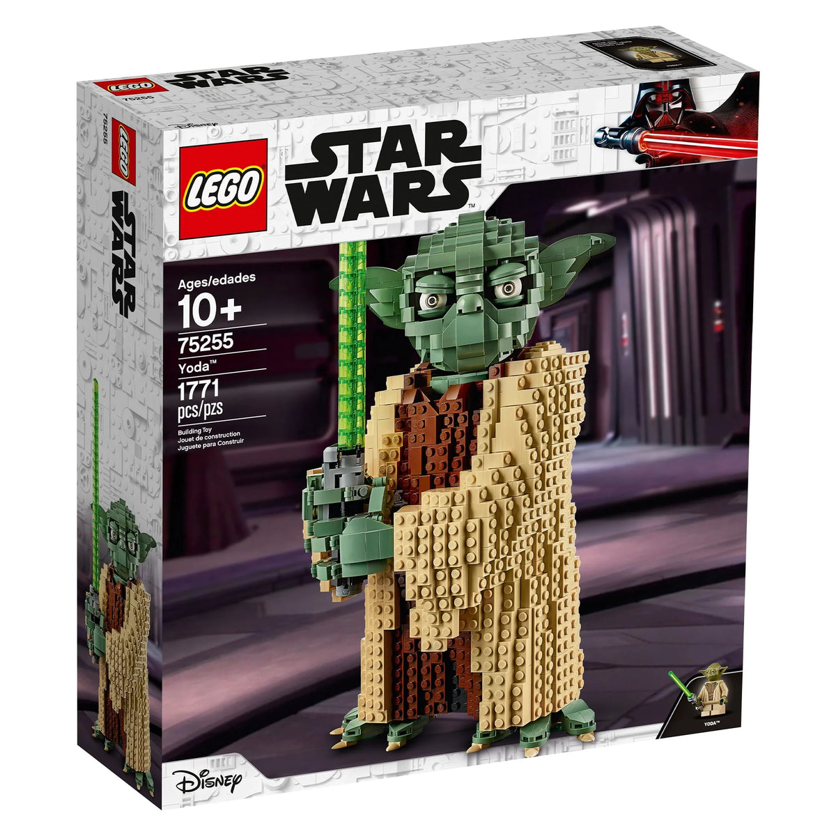 Yoda Building Toy Set 1,771 Pieces M62234