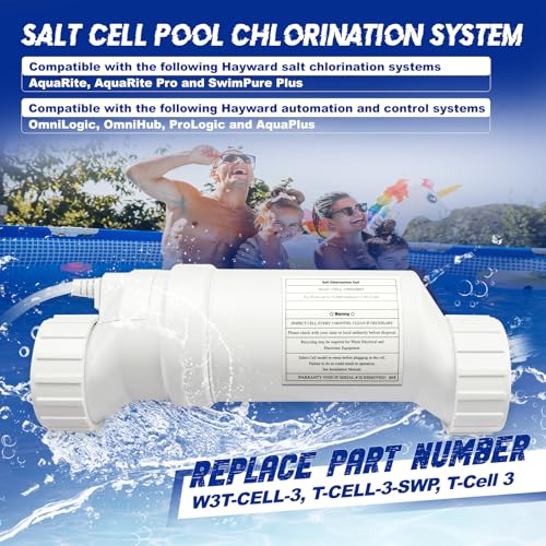 Salt Cell Water Pool Chlorinator System Replacement Up to 40K Gallon In-Ground Pool G8957