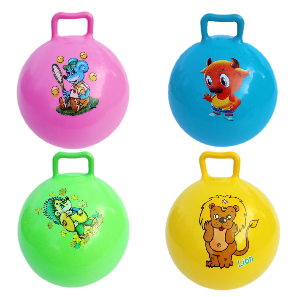 4pcs Inflatable Exercise Ball Jumping Toy Y191