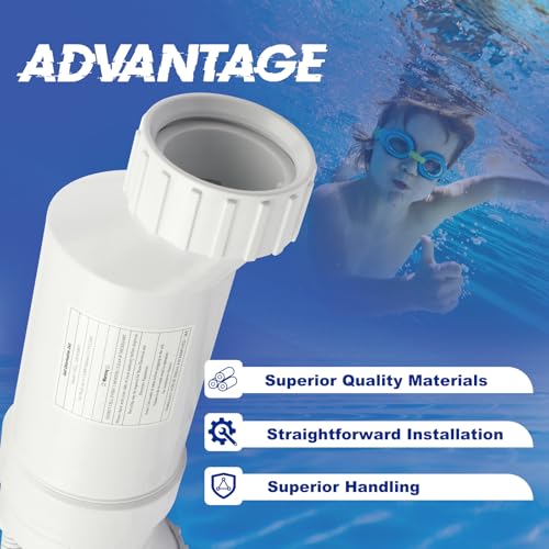 Salt Cell Water Pool Chlorinator System Replacement Up to 40K Gallon In-Ground Pool G8957