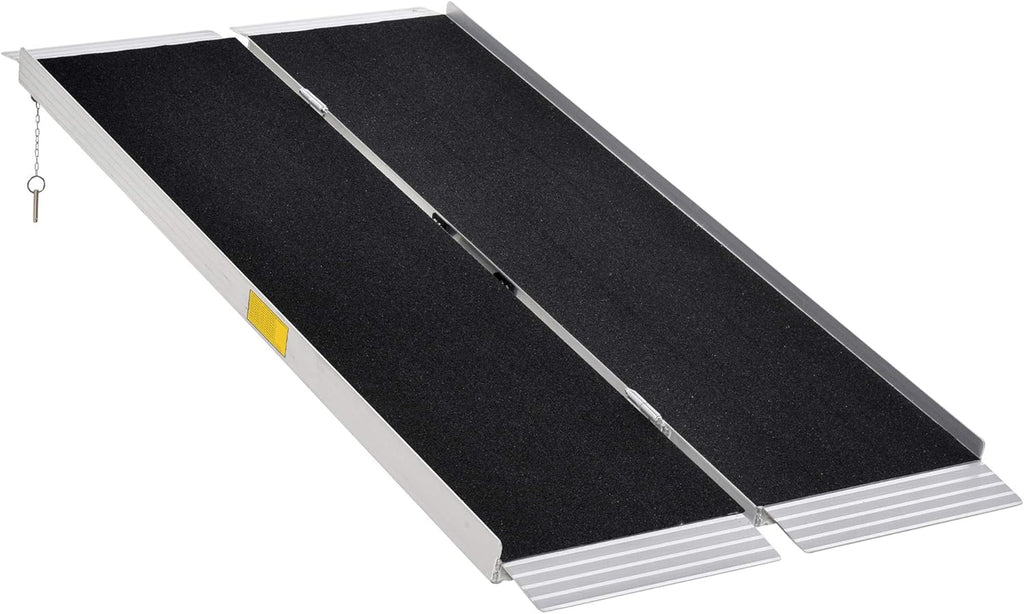 5' Portable Aluminum Wheelchair Ramp with Carrying Handle F754