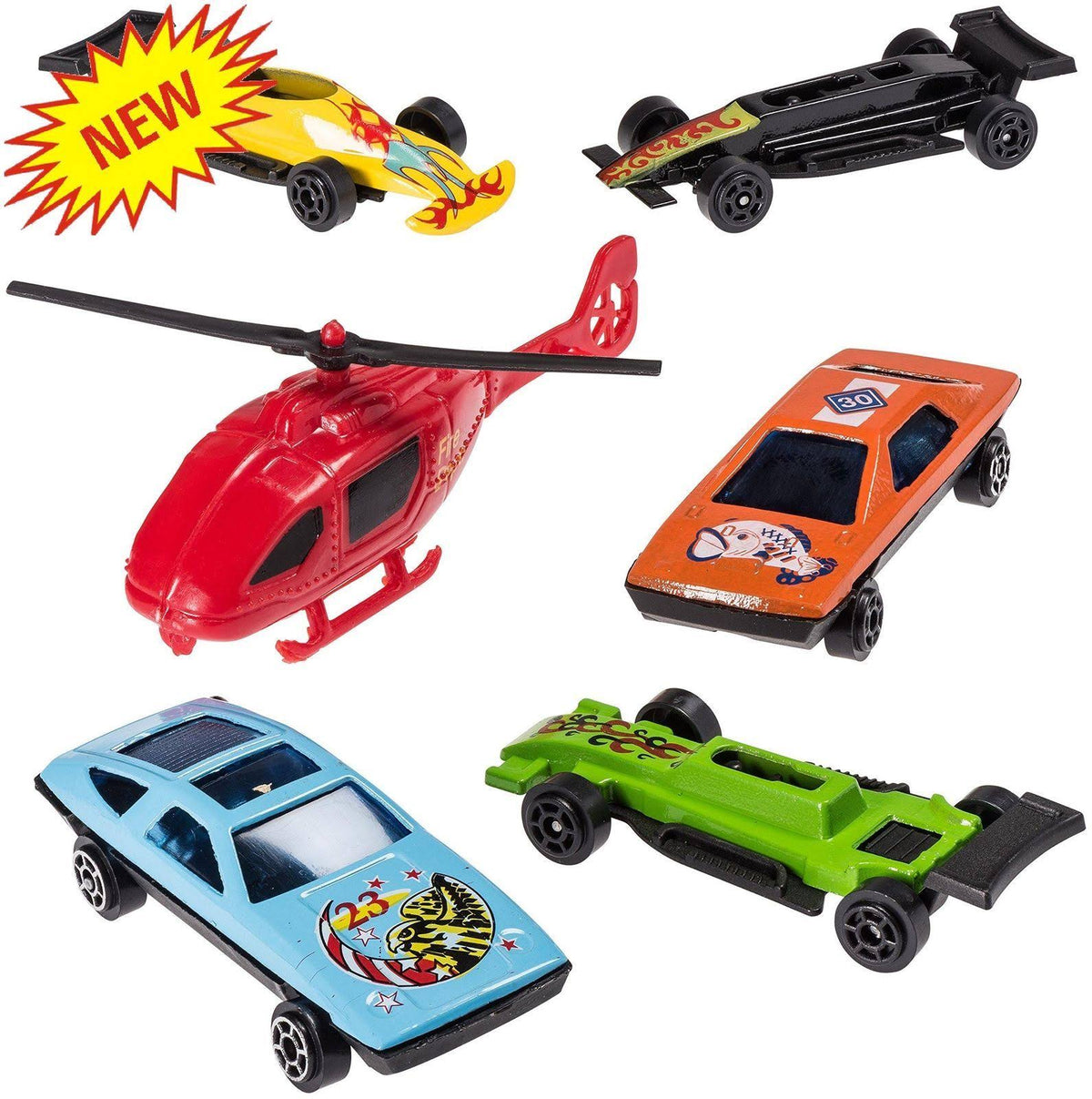 100 PC Die Cast Toy Cars T432084