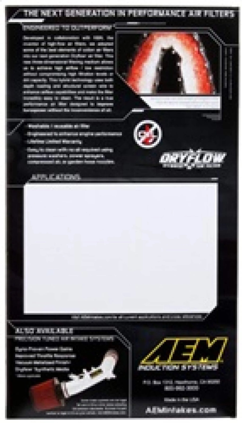 Drop in Air Filters A81119