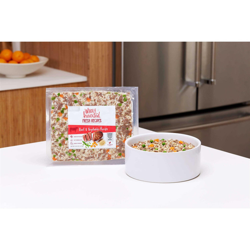 Frozen Beef Recipe Dog Food L3602