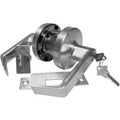 Entry Lock with Single Step Roses, Polished Chrome, Pkg Qty 2 X367107