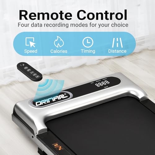 2.5 HP Portable Treadmill with Remote Control O40483