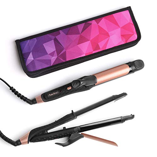 1 Inch Dual Voltage Travel Curling Iron with Carry Bag T30964