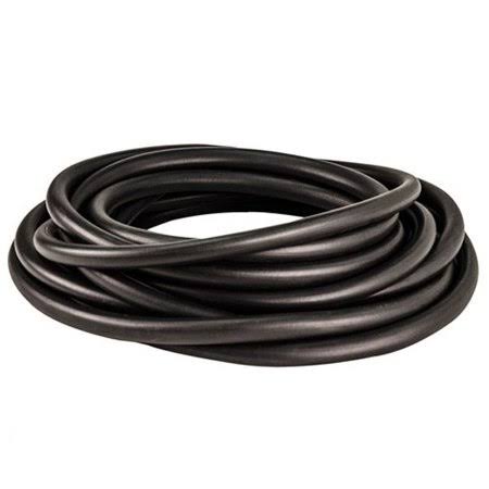 Black Metric Nylon Tubing, Inner Diameter 6 mm, Outer Diameter 8 mm, 50 ft T855