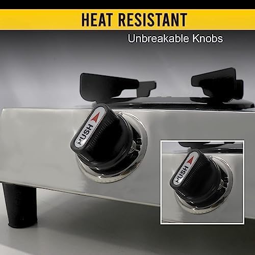 3 Burner Stainless Steel Propane Stove with Hose & Regulator U71329