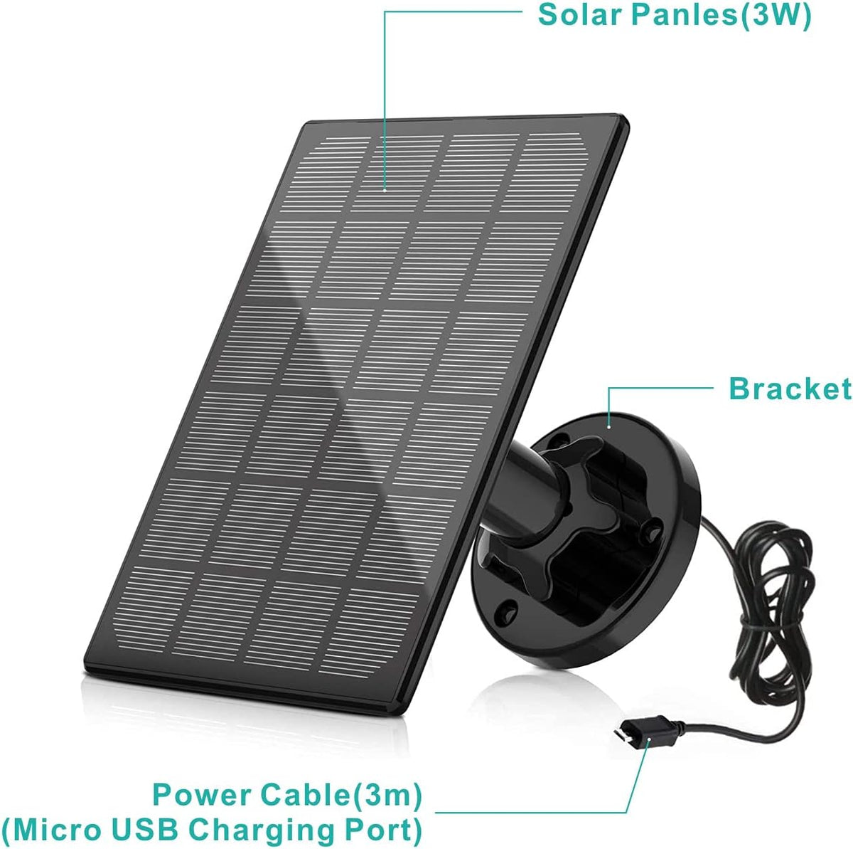 Outdoor Solar Security Camera Wireless 1080P HD Surveillance Camera B3183